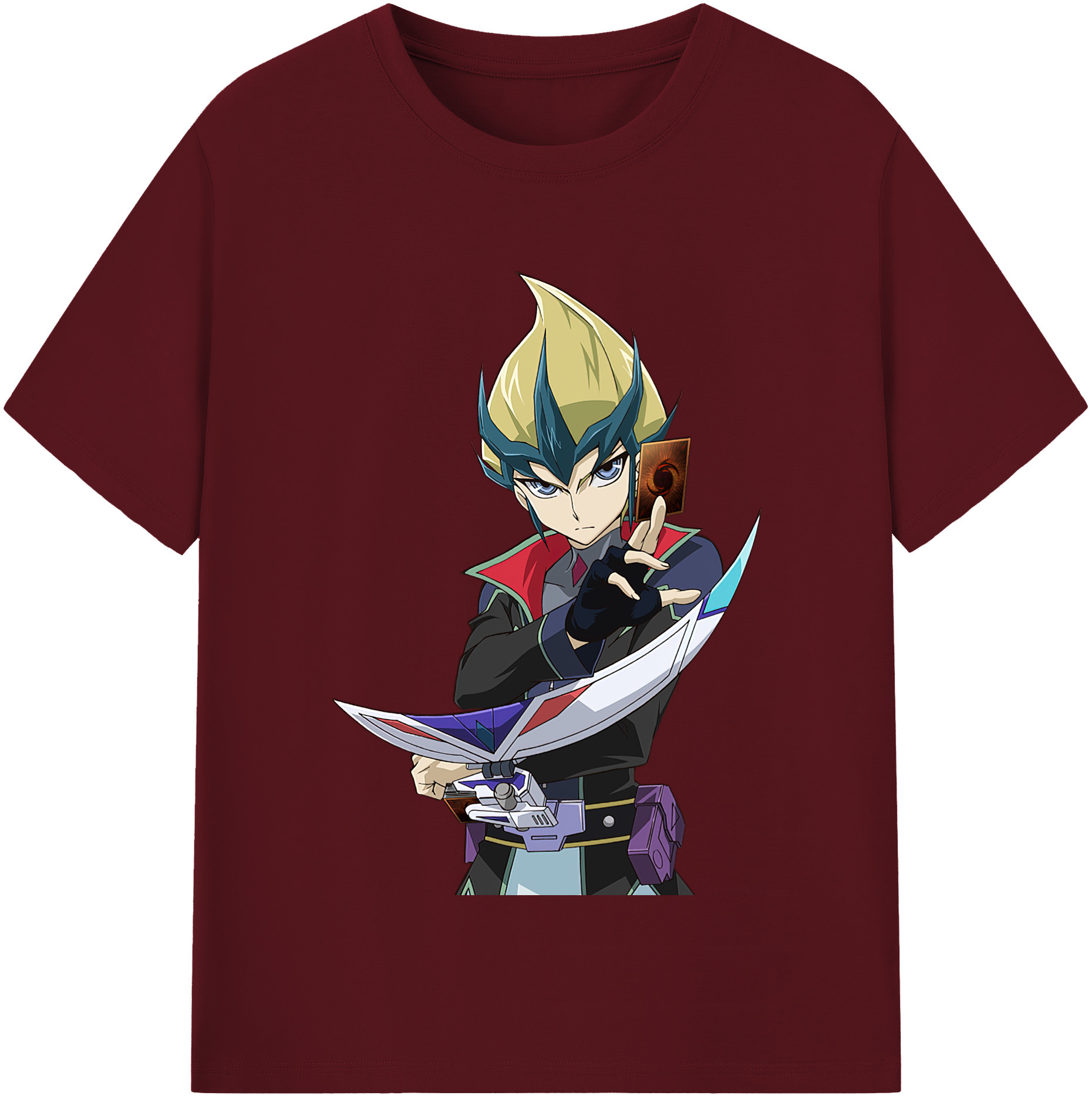 （画像用） 遊☆戯☆王 Yu-Gi-Oh! 綿100％半袖Tシャツ（フロントプリント）